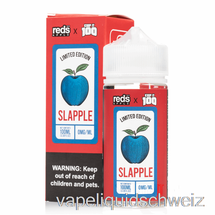 Slapple - 7 Daze X Keep It 100 - 100 Ml 0 Mg Vape Ohne Nikotin